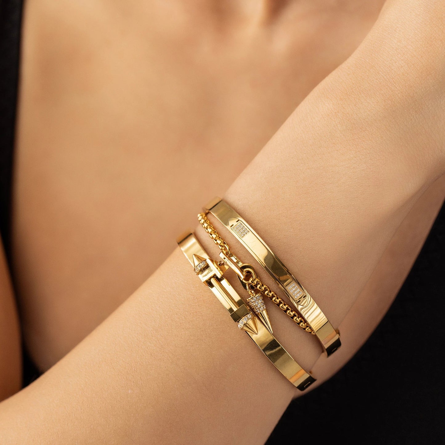 Artizan Joyeria ARROWHEAD BRACELET STACK