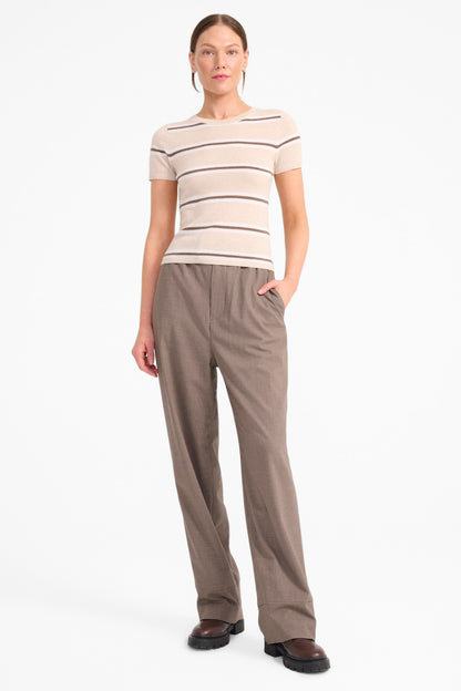 Staud Easy Cashmere Tee - White