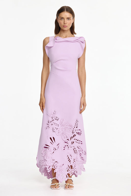 Acler Lessonhall Maxi Dress in Wisteria