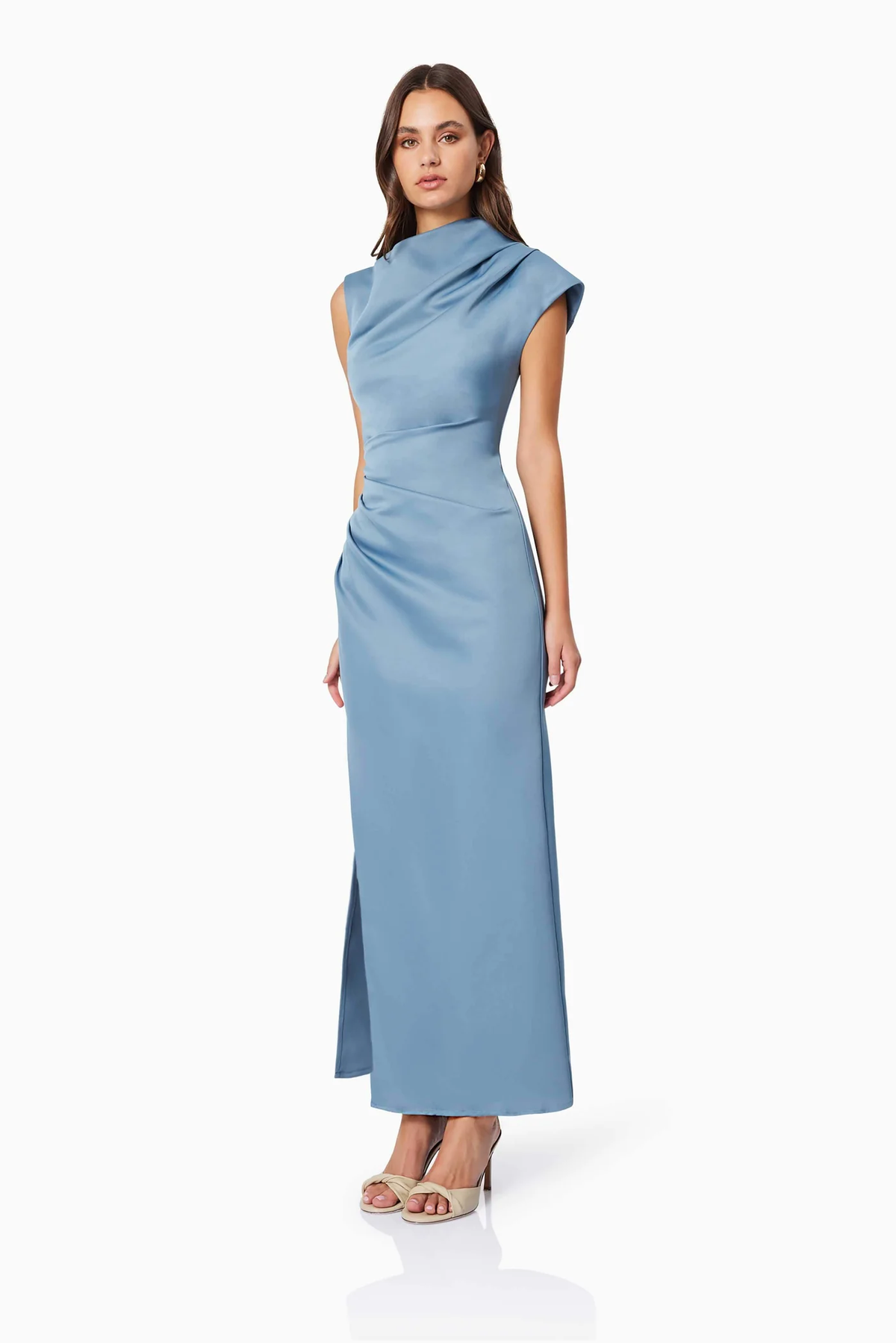 Elliatt Coralie Maxi Gown in Blue