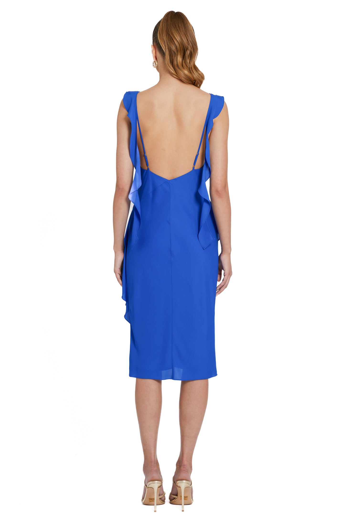 Amanda Uprichard Cantara Dress - Cobalt