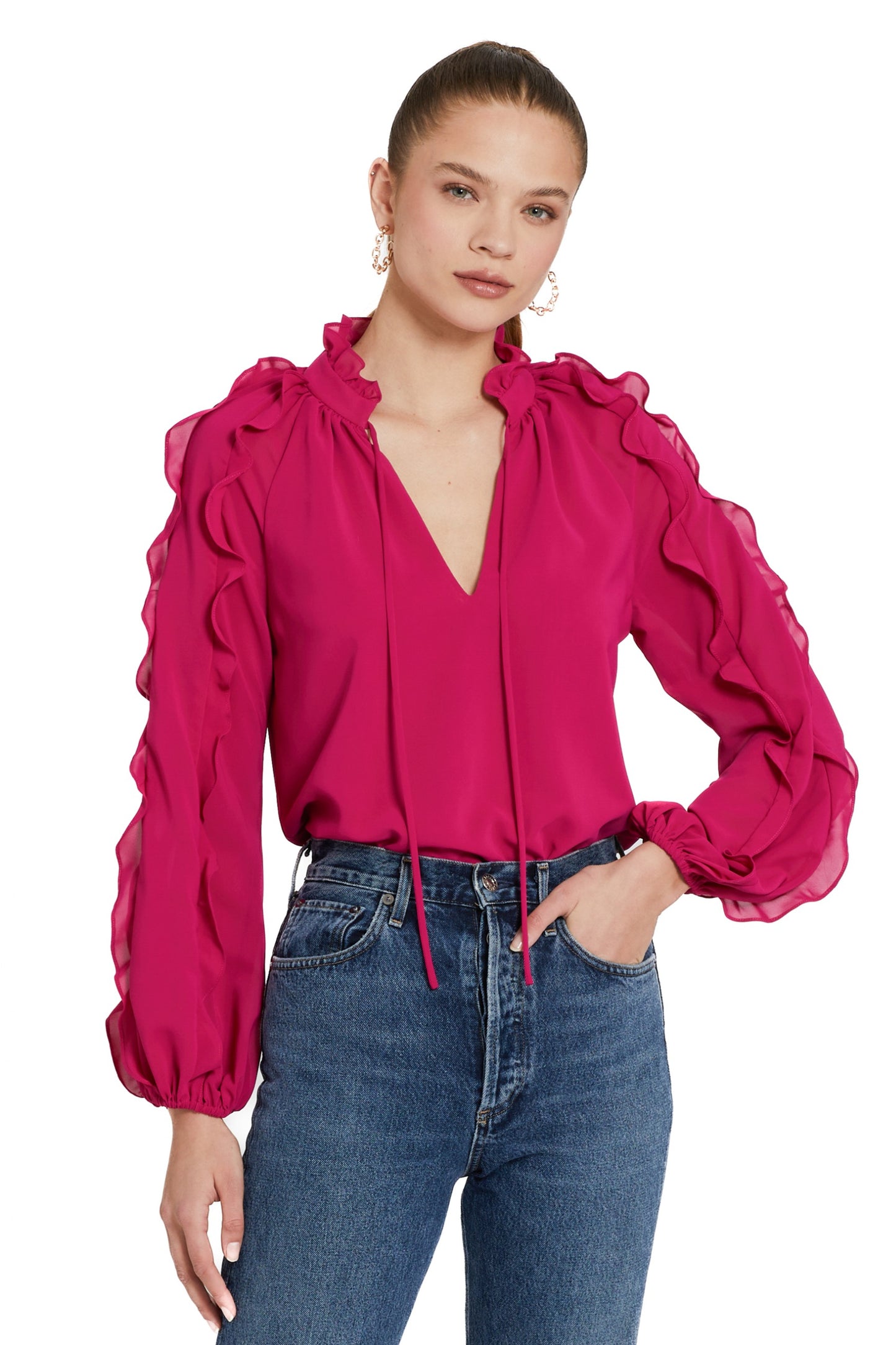 Amanda Uprichard Claudine Top