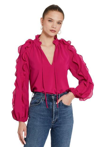 Amanda Uprichard Claudine Top