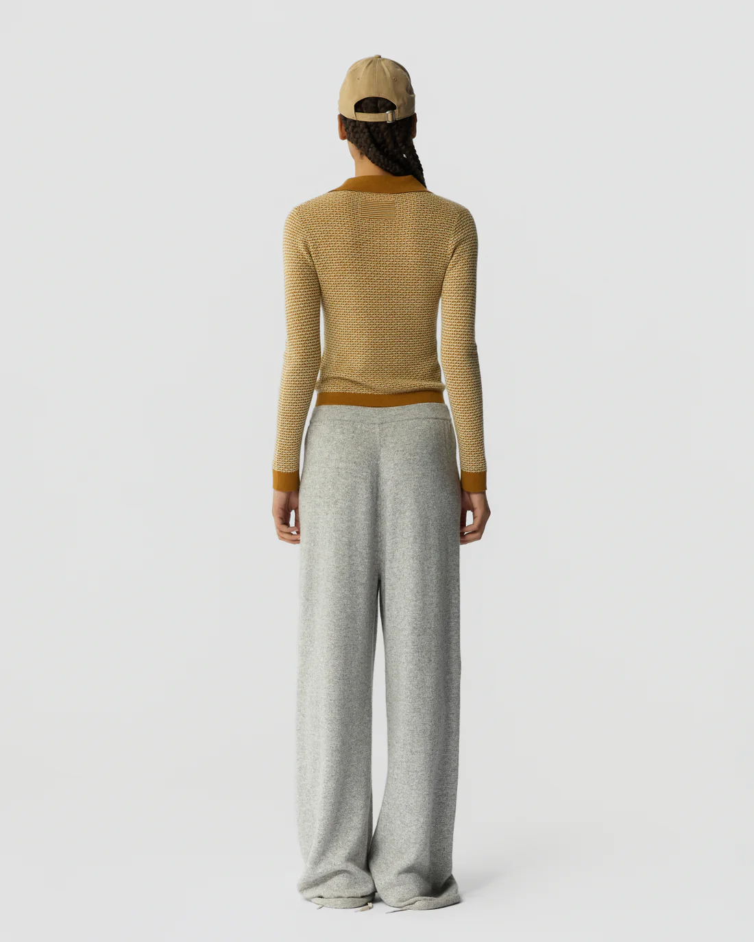 Guest in Residence Pique Shrunken Polo - Suede Combo