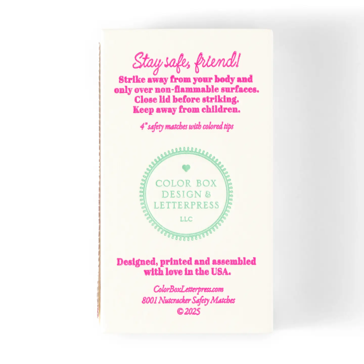 Nutcracker Safety Matches