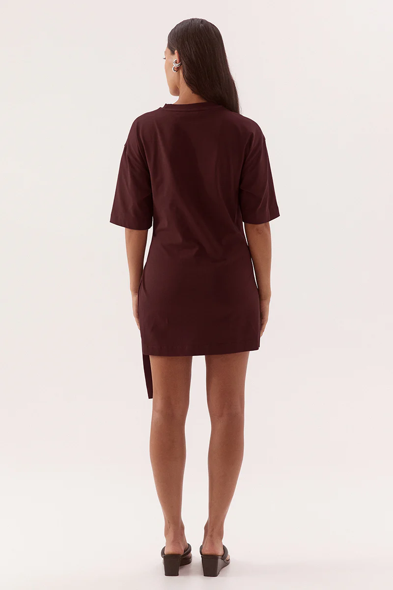 SOVERE Delani Tee Dress - hazelnut