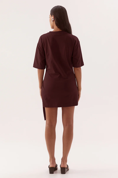 SOVERE Delani Tee Dress - hazelnut