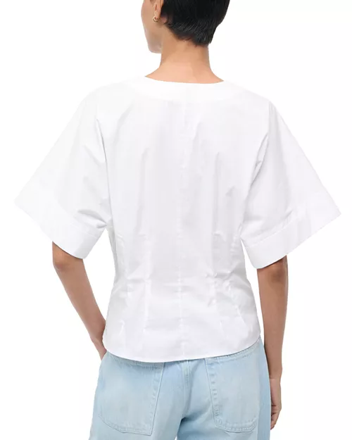 STAUD Elle Top - white