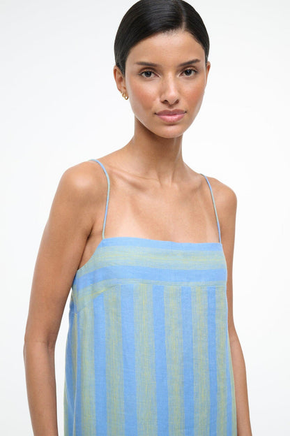 STAUD Laura Linen Dress