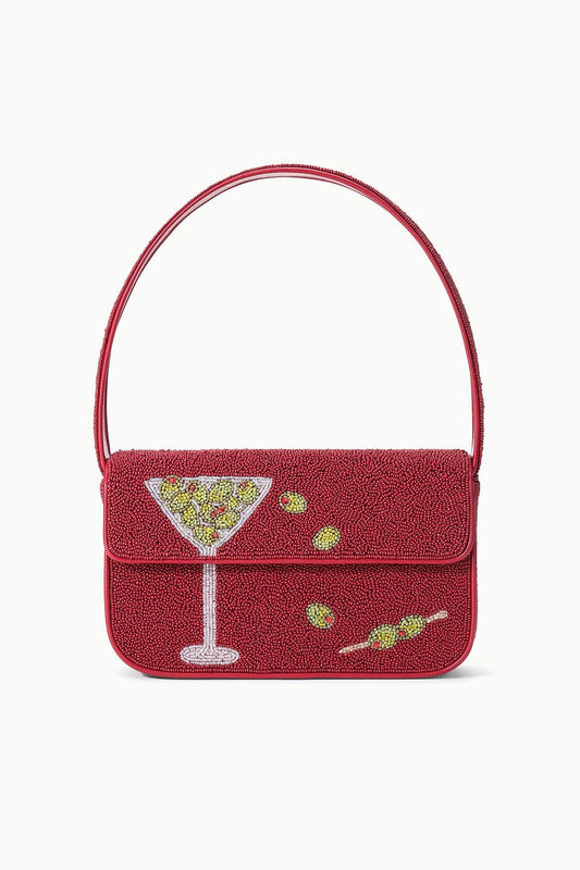 Staud Tommy Beaded Bag Extra Dirty