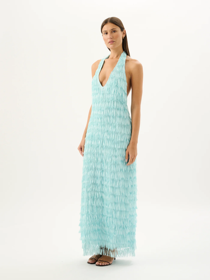 Roame. ISCHIA FRINGE DRESS