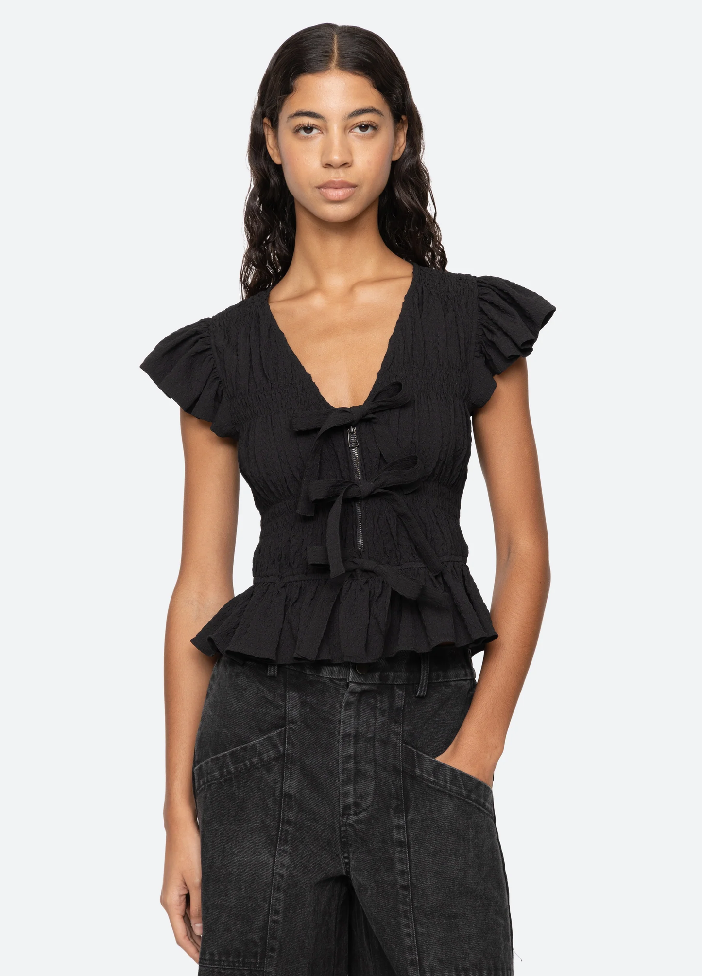 SEA Regina Top - Black