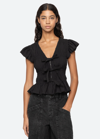 SEA Regina Top - Black