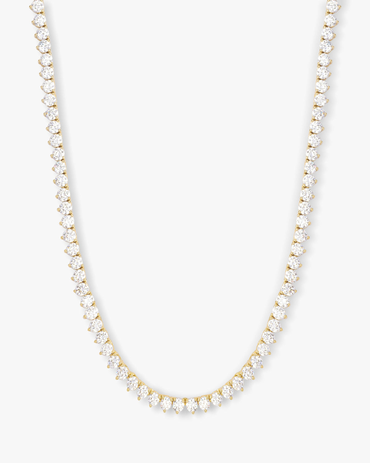 Mama Not Your Basic Tennis Necklace 16"