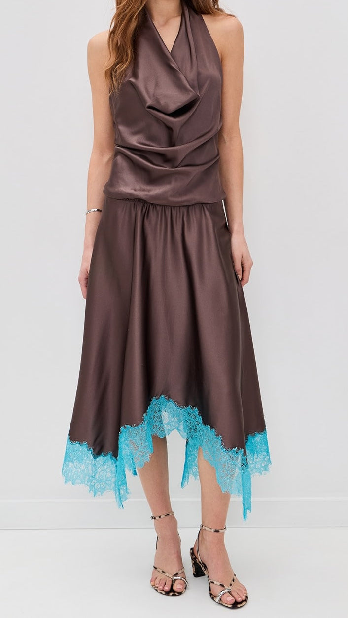 Staud Elira Silk Dress
