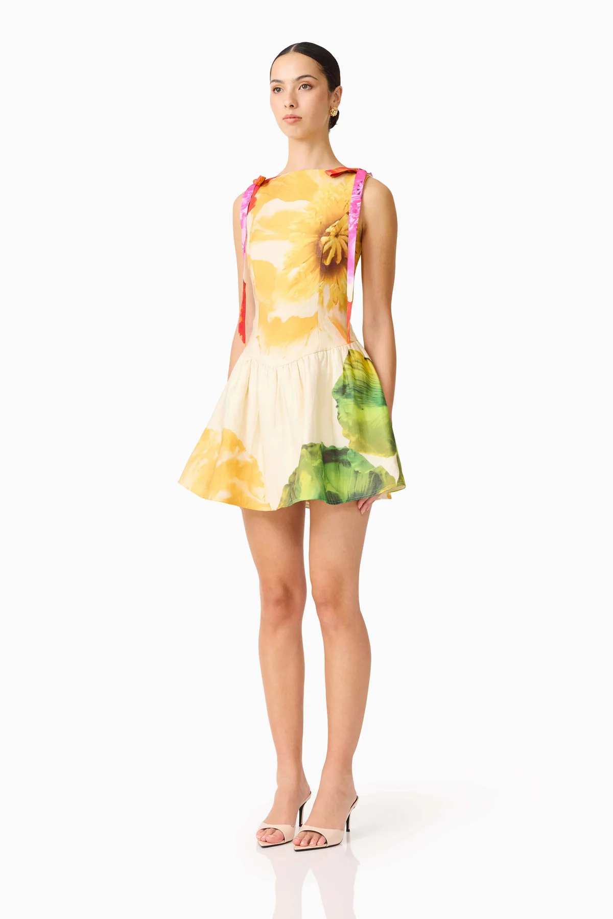 ELLIATT Lilia A-Line Floral Mini Dress