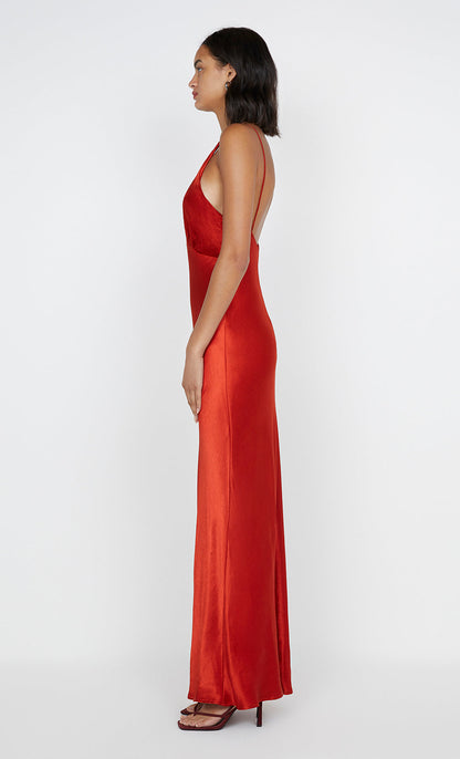 BEC + BRIDGE Moon Dance V Maxi Dress - Crimson Shop at the Mix BEC + BRIDGE Moon Dance V Maxi Dress - Crimson Shop at the Mix