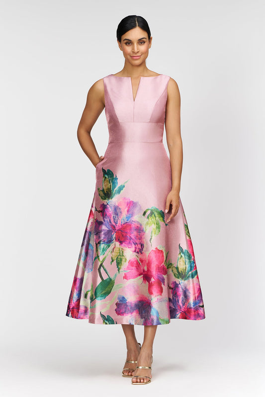 Kay Unger Marlene Tea Length Dress
