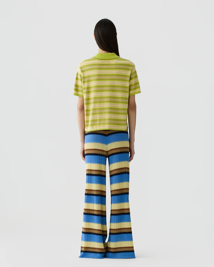 Guest in Residence Short Sleeve Stripe Rugby - Evoo Combo
