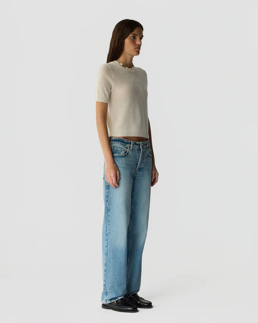 Guest in Residence Sweater Tee - Cream