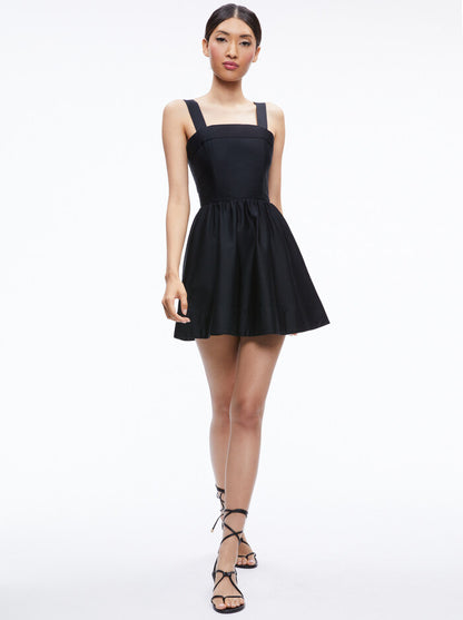 ALICE & OLIVIA SAIGE TIE BACK MINI