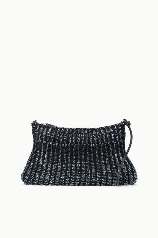 Staud Asta Shoulder Bag in Dark Sapphire