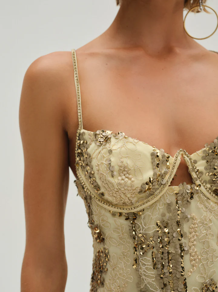 For Love & Lemons Opal Mini Dress