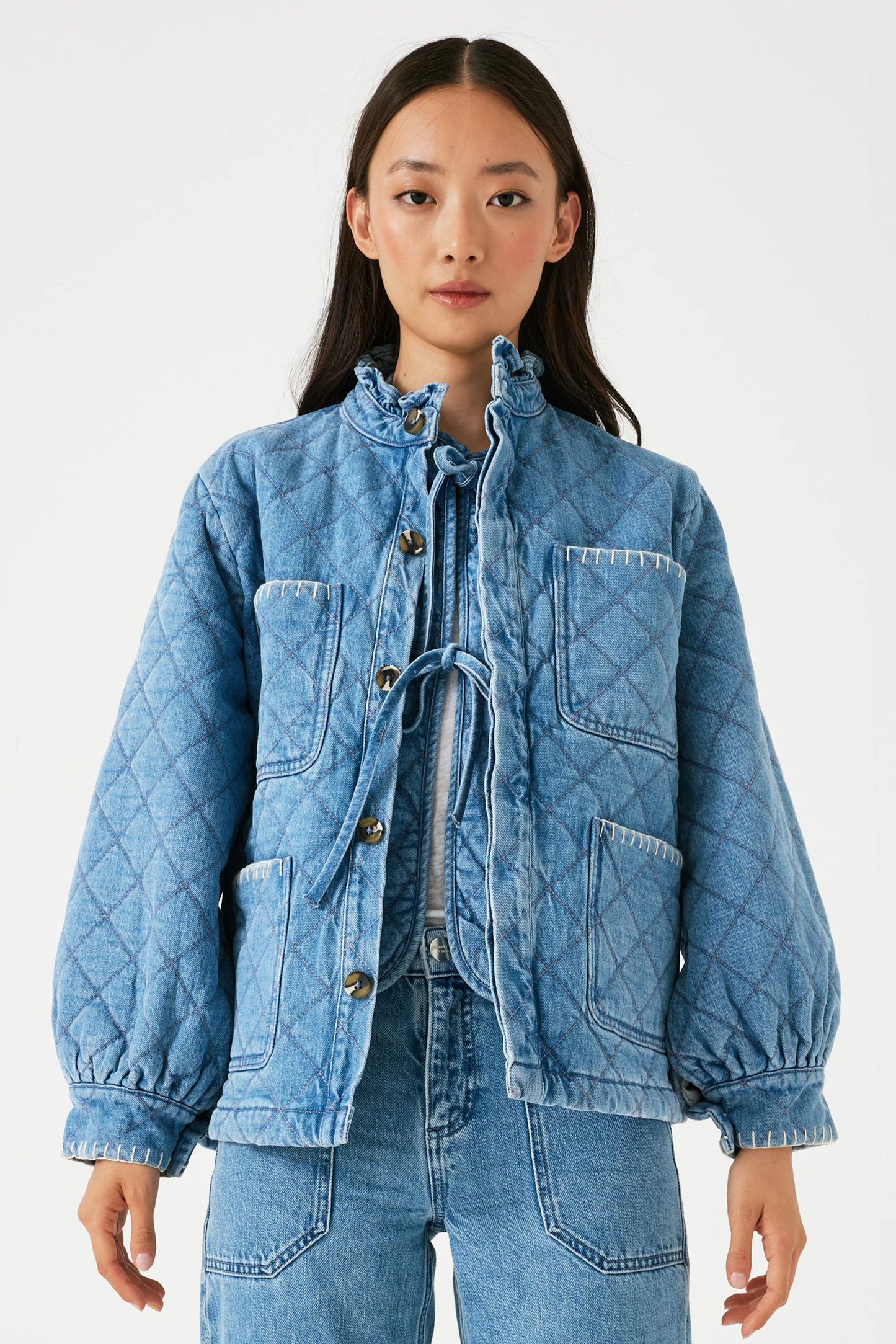 Seventy + Mochi Quilted Pablo Jacket in Rodeo Vintage