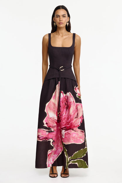 Acler Actonhill Maxi Dress in Magnolia