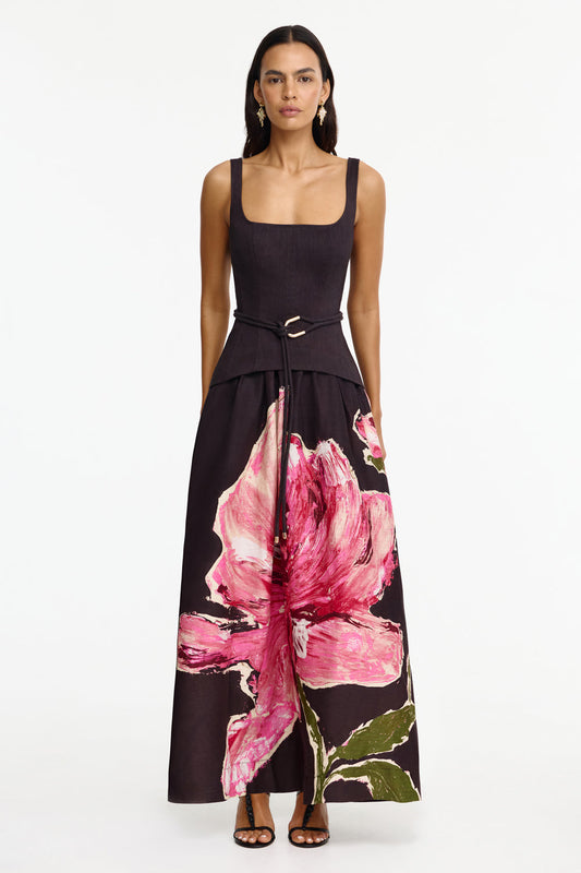 Acler Actonhill Maxi Dress in Magnolia