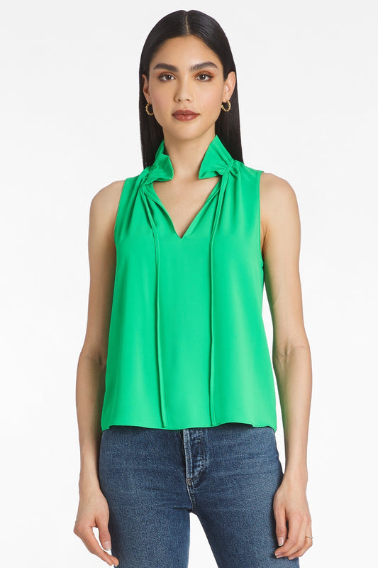 Amanda Uprichard Sleeveless Vittoria Top