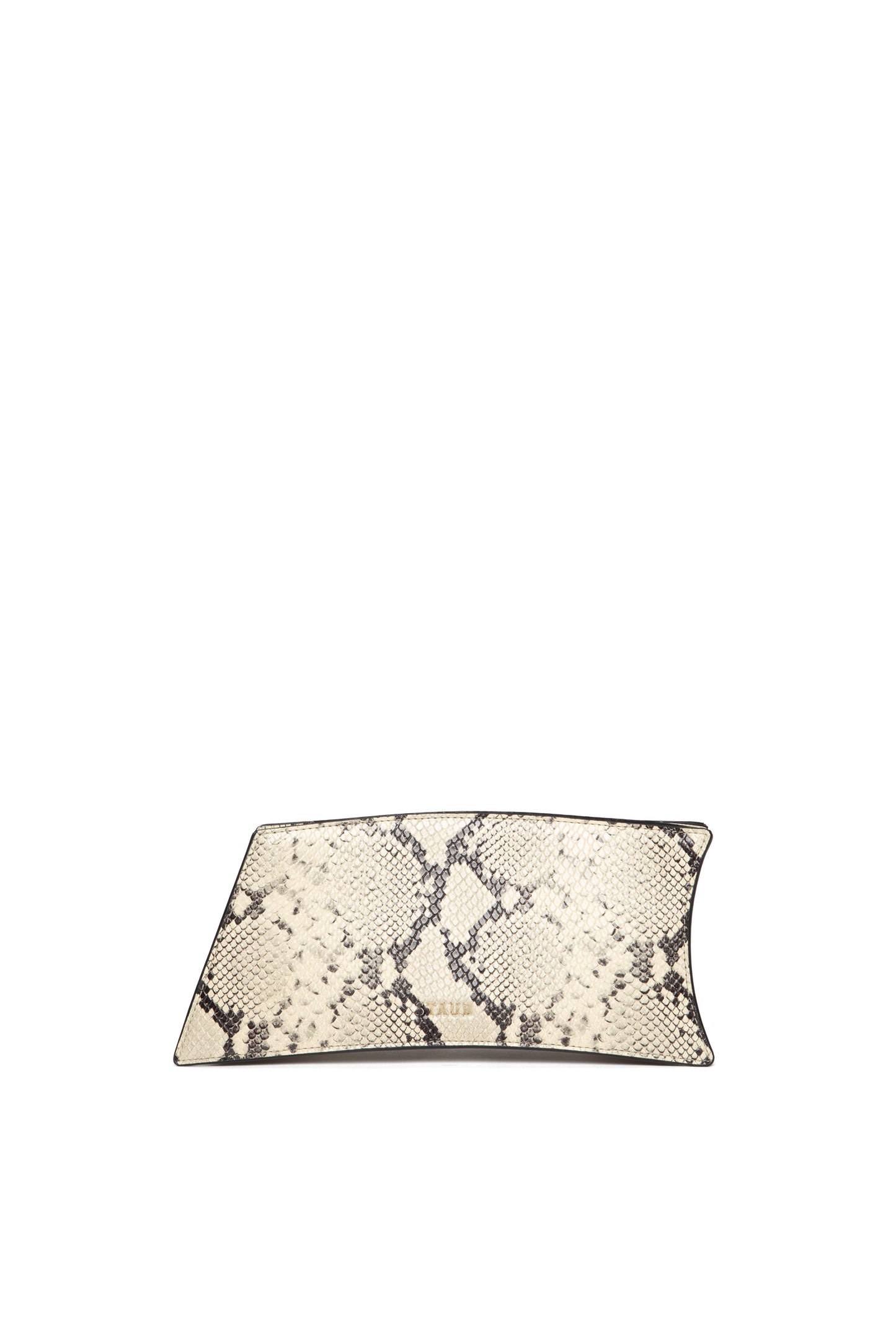 Staud Coco Shoulder Bag in White Snake