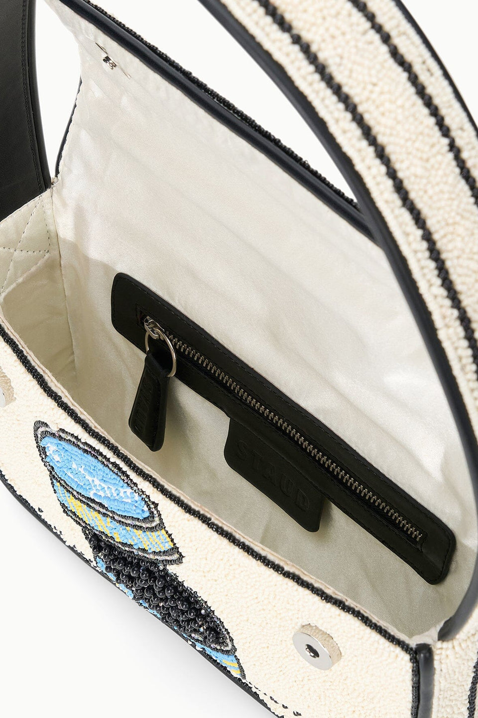 Staud Tommy Bag in Caviar Dreams