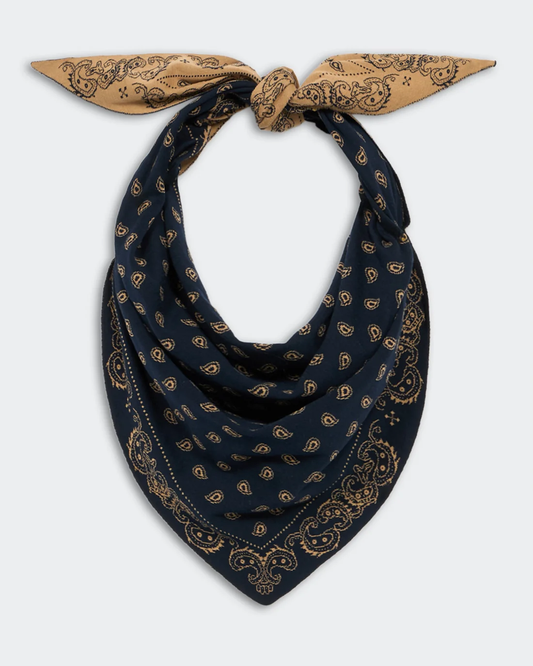 Guest in Residence The Wild Rag - Navy/Camel