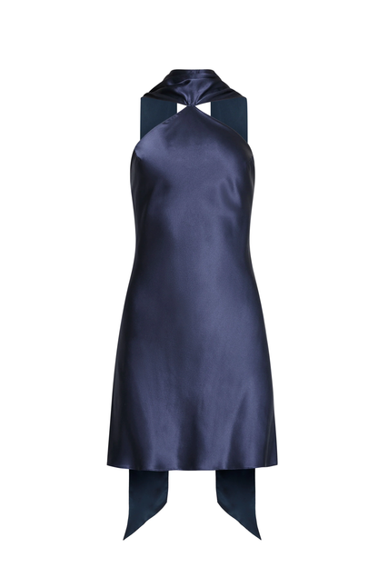 Amanda Uprichard Ashton Mini Dress - Ink Shop at the Mix Amanda Uprichard Ashton Mini Dress - Ink Shop at the Mix