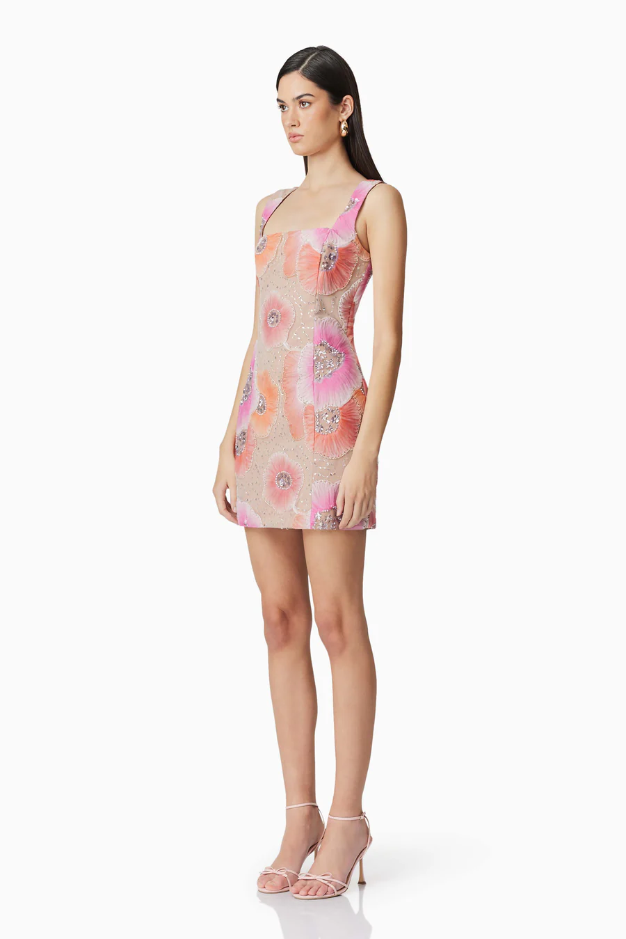 elliatt brittany floral appliqu midi dress The Brittany