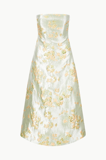 STAUD Kennedy Dress Metallic Bloom