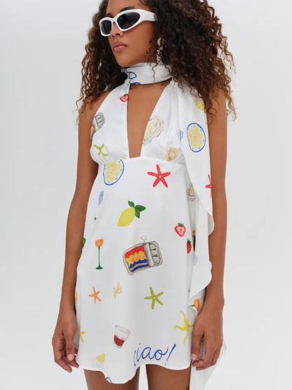 For Love & Lemons Carla Mini Dress