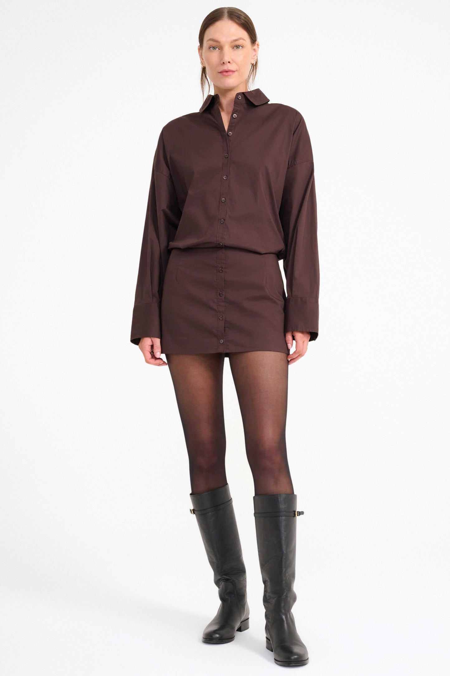 Staud Cynthia Dress - Earth