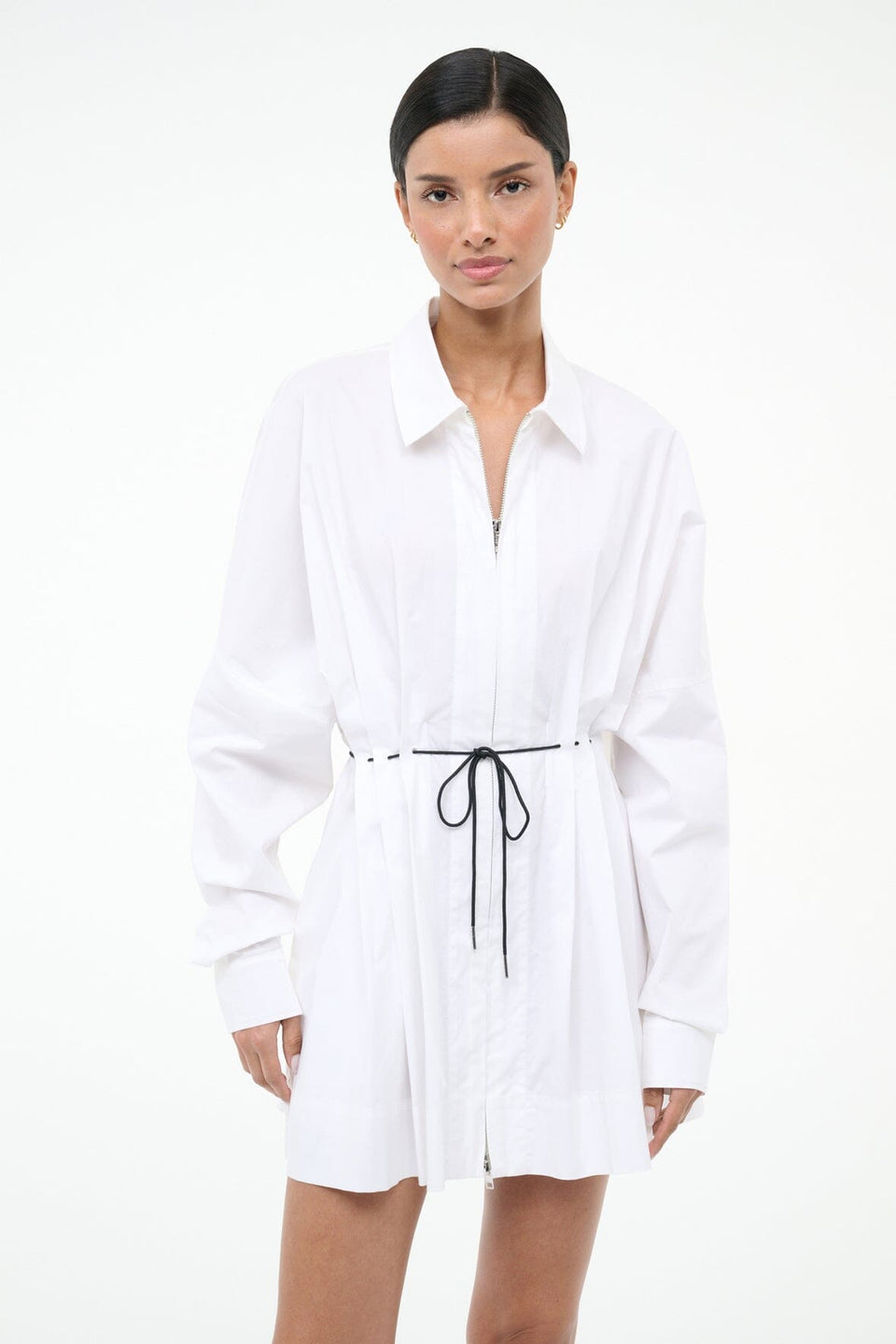 Staud Chi Dress in White
