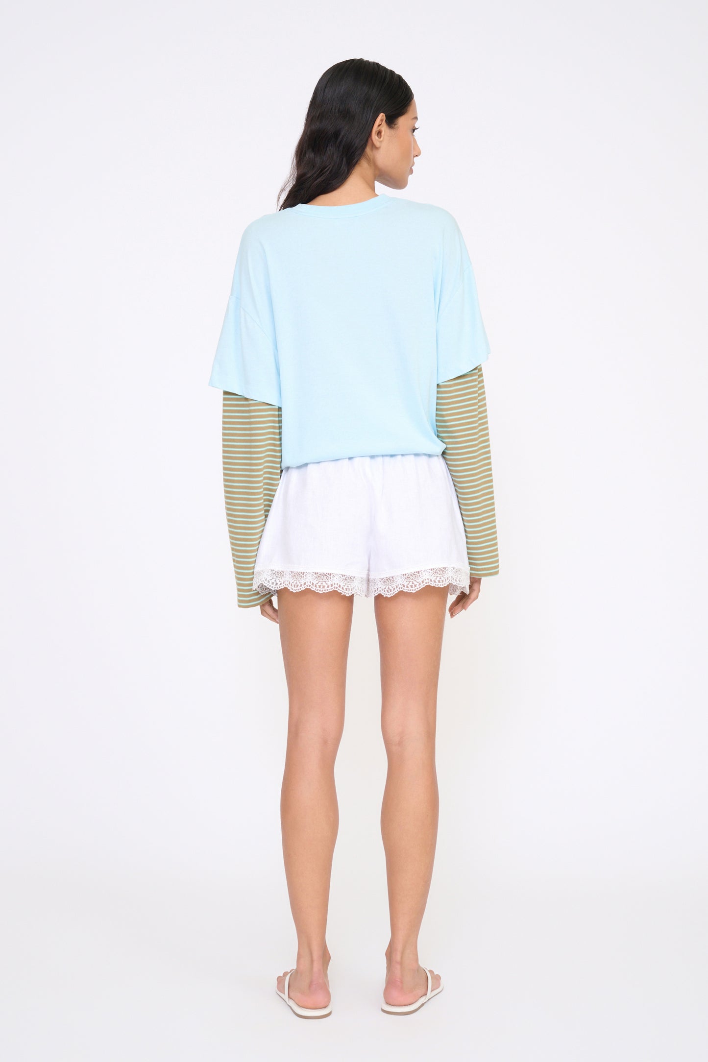 Staud - VON LINEN SHORT- White