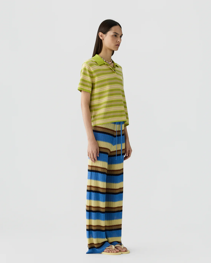 Guest in Residence Short Sleeve Stripe Rugby - Evoo Combo