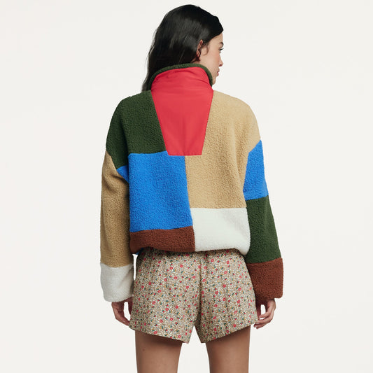 The Great Plush Coloblock Sierra Pullover