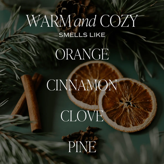 Warm and Cozy Soy Candle - 20oz Pumpkin Jar - Decor