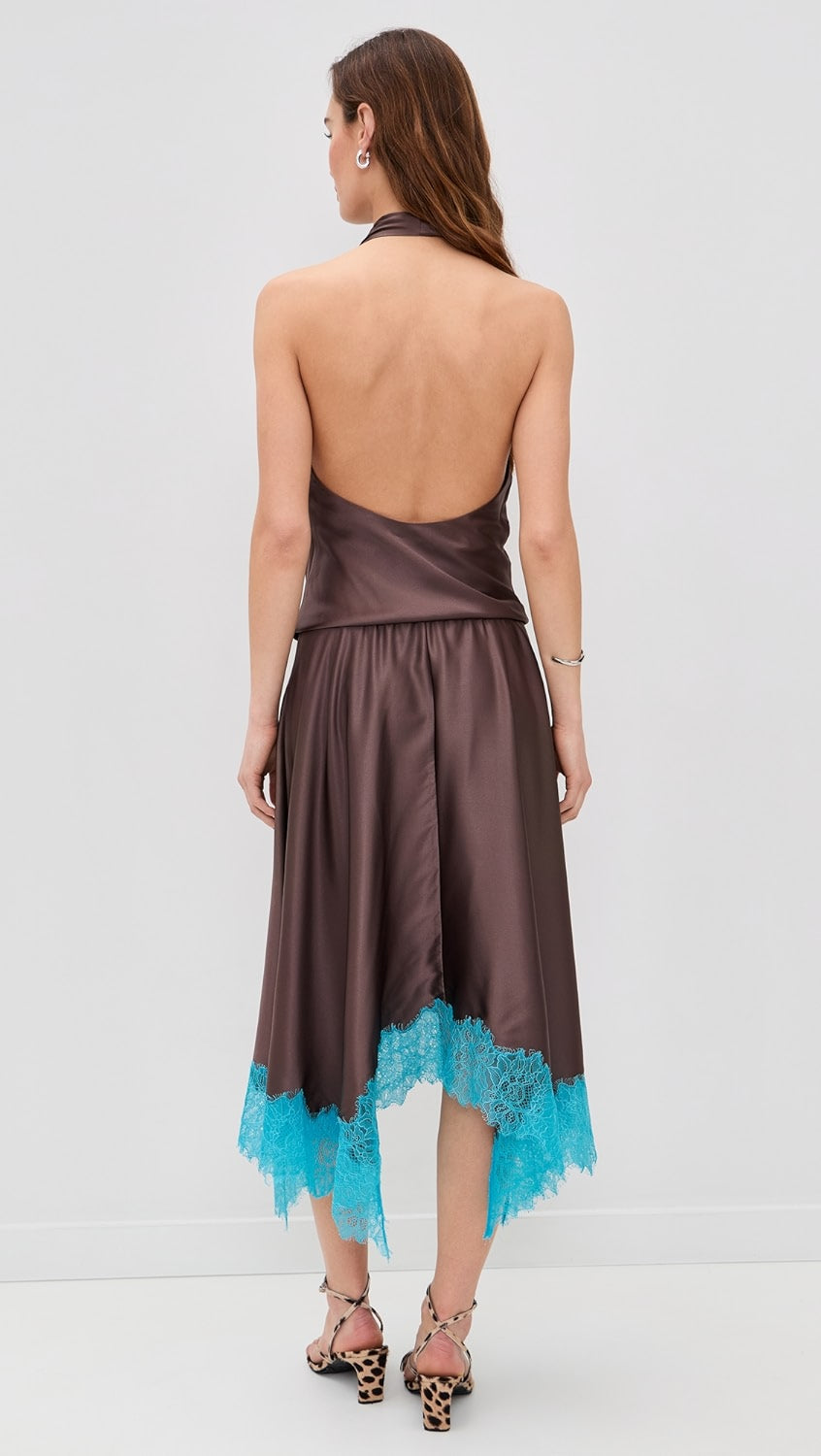 Staud Elira Silk Dress