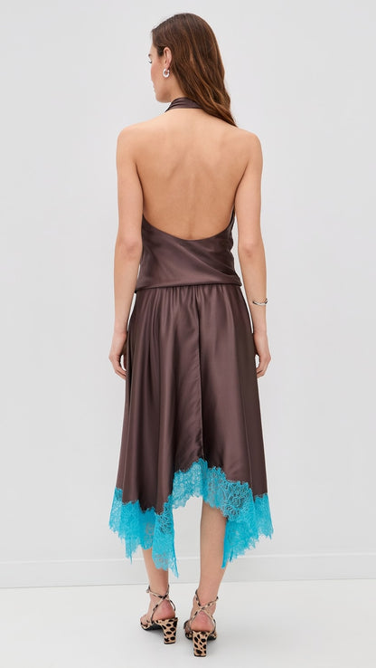Staud Elira Silk Dress