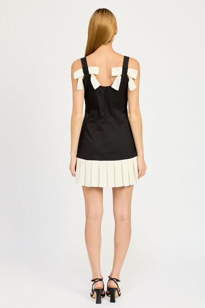 En Saison Clarisse Fitted Mini Dress