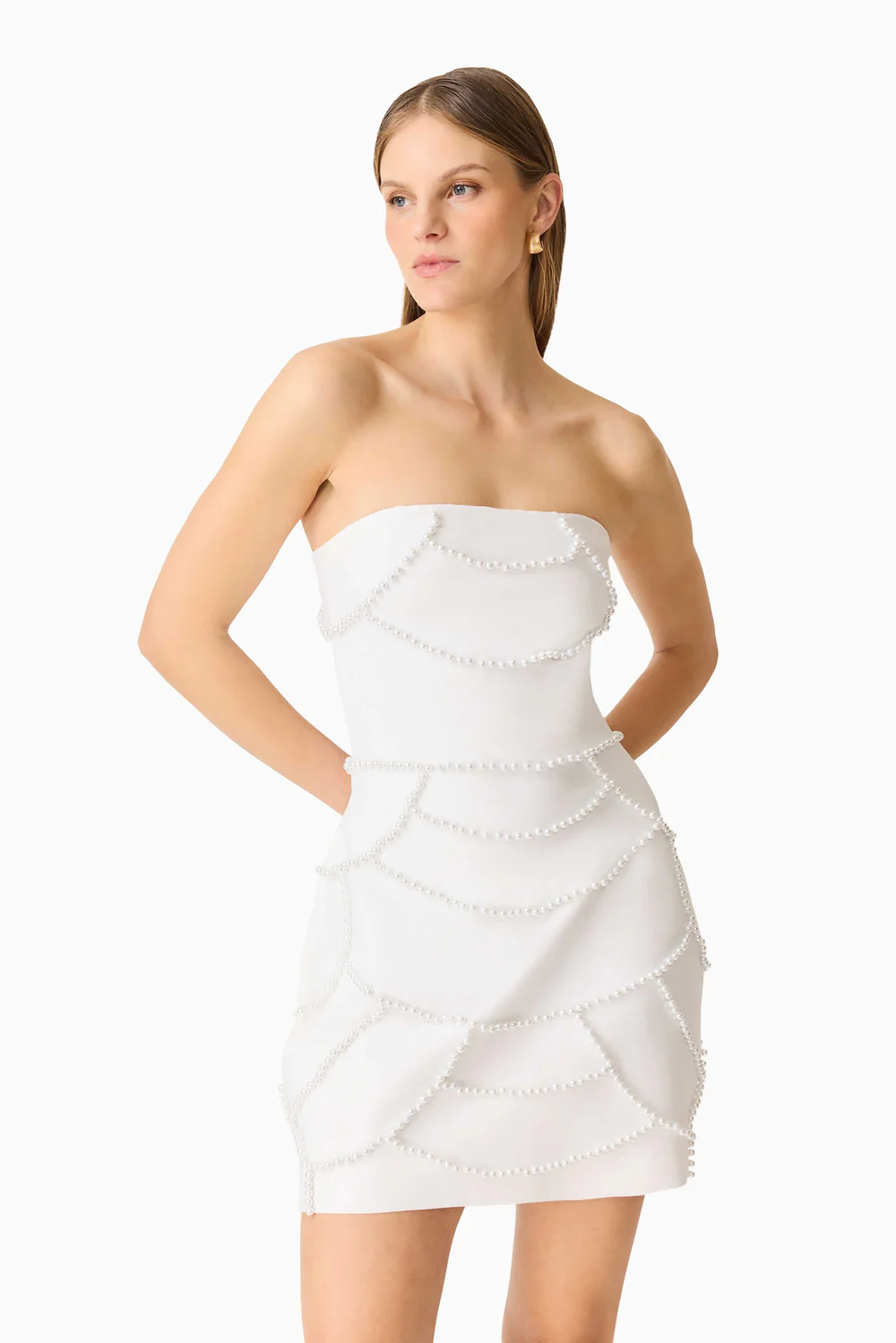 ELLIATT Lucine Strapless Mini Dress