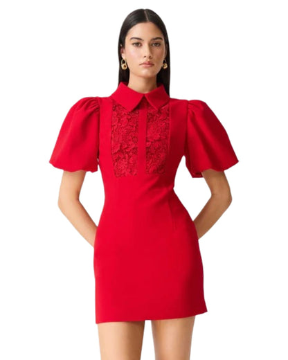 Elliatt June Puff Sleve Mini Dress