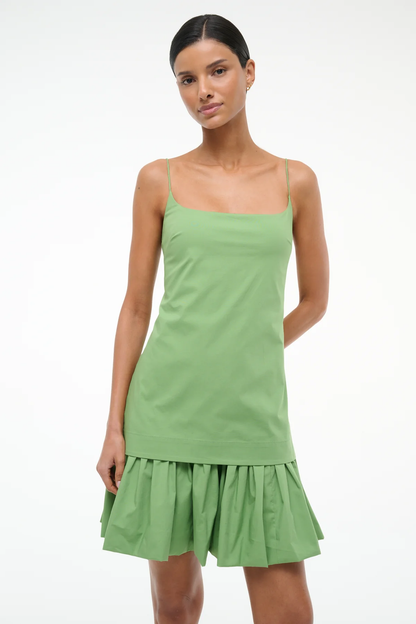 Staud Ari Mini Dress - Leaf